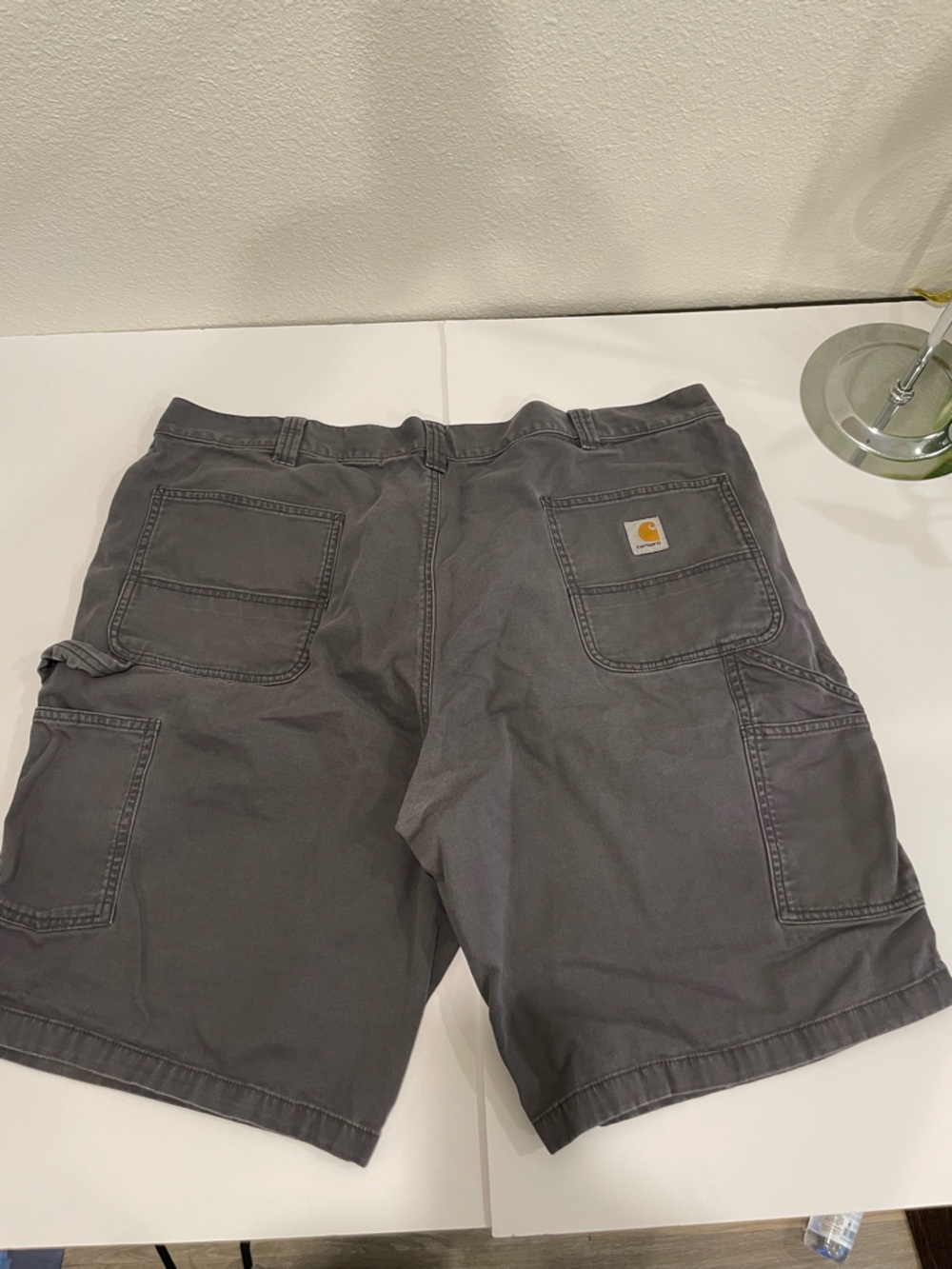 Carhartt Men’s Dark Gray Work Shorts with Utility Pockets sz 42